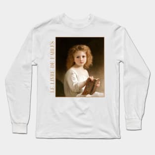 The Story Book by Bouguereau Long Sleeve T-Shirt